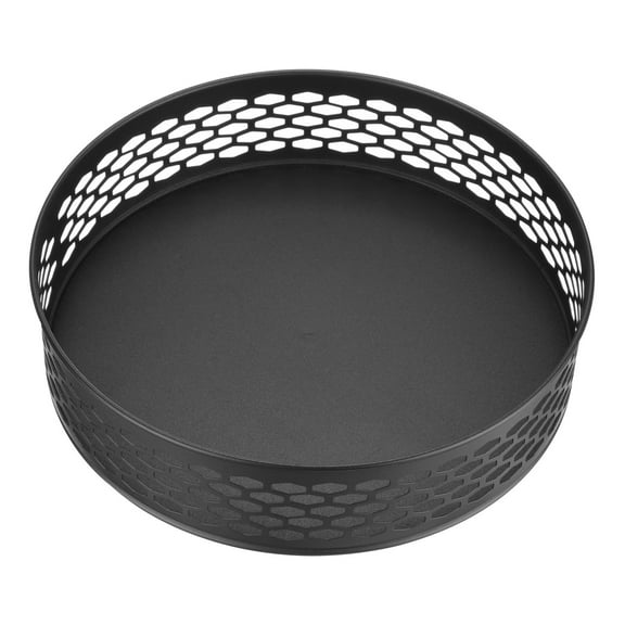 Uxcell Lazy Susan Turntable Organizer with Turntable Height Adjustable for Pantry Cabinet Cupboard Table, Black