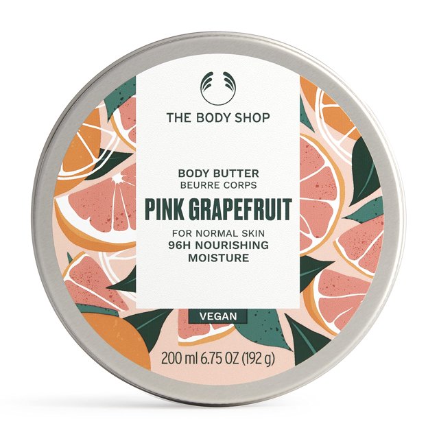 Manteca corporal The Body Shop Pomelo rosa, 200 ml, vegana