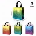 thumbnail image 7 of 32-piece holographic gradient gift bags, universal for holiday parties. These gift bags with non-slip handles are essential for birthdays, Christmas, and Valentine's Day., 7 of 7