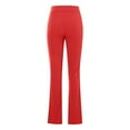 thumbnail image 4 of hoksml Women's Flare Yoga Pants High Waisted Stretch Wide Leg Leggings Soft Bootcut Pant Lounge Bell Bottoms Slim Solid Color Sports Yoga Flare Pants, 4 of 5