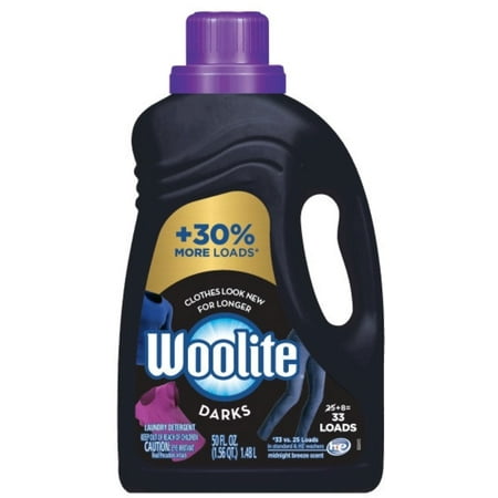 Woolite Dark Care Laundry Detergent, Midnight Breeze Scent, 50 oz/ 33 (Best Detergent For Dark Jeans)
