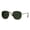 Gold (Green), variant on Classy Hipster Fashion Sunglasses Thin Metal Hexagon Shape UV400 Gold, Red