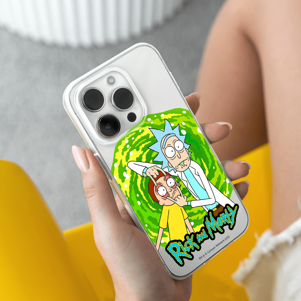 IPhone 12 Mini Hülle – Offiziell Lizenziert Rick And Morty Design, TPU, Schützend