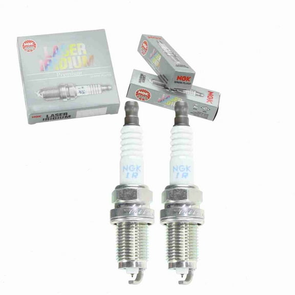 2 pc NGK 6774 Laser Iridium Spark Plugs for 12290-PNA-003 12290-RB1-003 9614 9807B-56A7W 9813 FR6LII330X RC8ZWYPB5 Ignition Wire Secondary Fits select: 2003-2007 HONDA ACCORD, 2007-2013 HONDA FIT