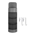 thumbnail image 1 of Bolsa de almacenamiento colgante con gancho, ideal para pelotas de fútbol, ​​pelotas de tenis u otros. Gris, 1 of 9