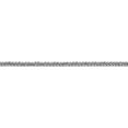 thumbnail image 3 of 14K White Gold Wg 2.35mm Semi-Solid 3-Wire Wheat Chain (18 X 2.35) Made In Turkey bc179-18, 3 of 5