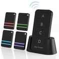 thumbnail image 1 of Key Finder Jegoteer, paquete de 4 unidades, RF, 80 dB, 36 m de alcance, 1 of 7