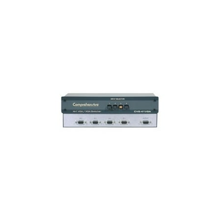 Comprehensive 4 x 1 VGA/ x GA 750 MHz Mechanical Switcher