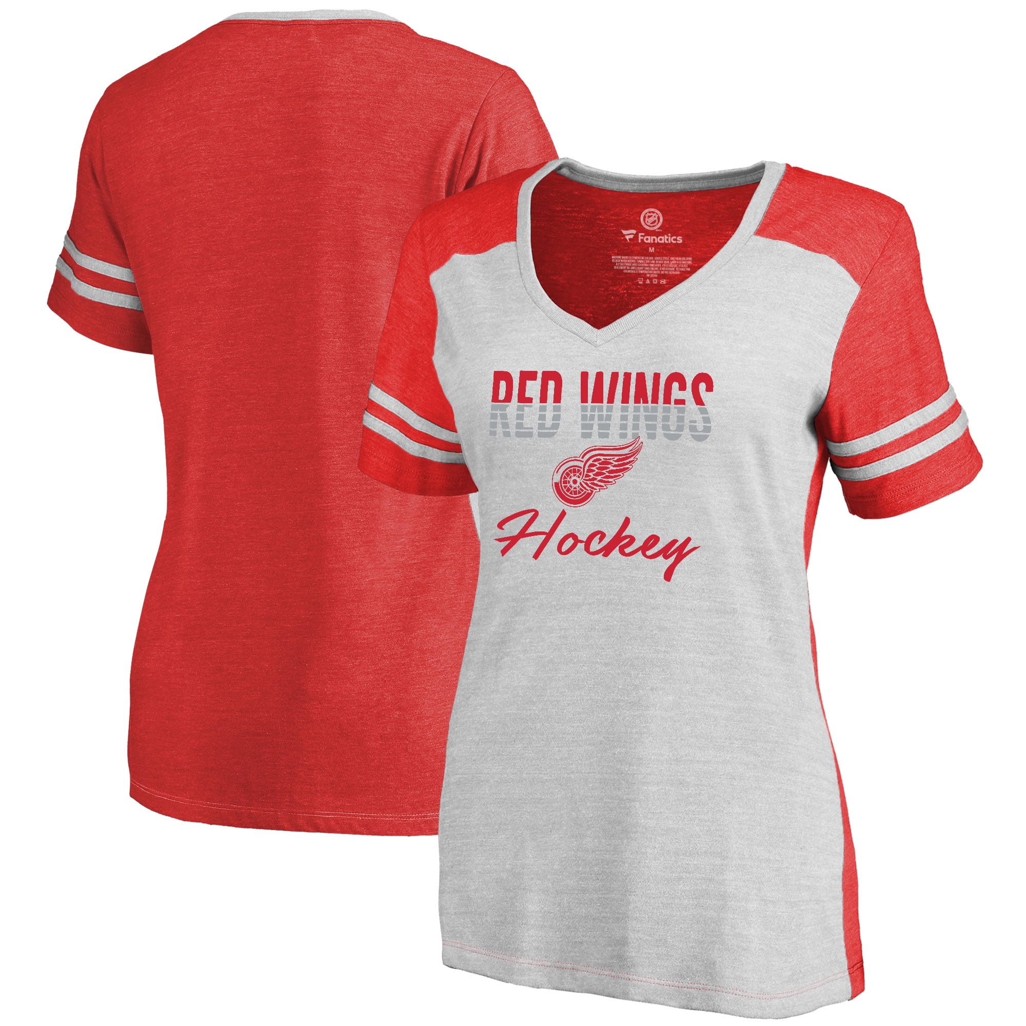 detroit red wings home jersey color