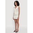 thumbnail image 2 of Women's Crochet Ruffle Trim Tiered Mini Skirt, 2 of 4