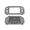 gray, variant on HHX Switch Lite Case Protective Case for Nintendo Switch Lite, Case Compatible with Nintendo Switch Lite Hand Grip Case with Detachable TPU+Built-in PC Screen Protector