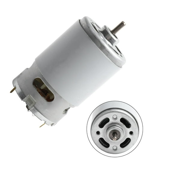 qiya RS550 Motor 20V Electric D-Shaped Shaft Micro Motor for Car Washing Machine Etc