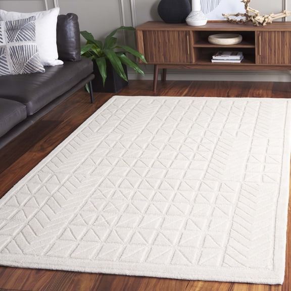 Safavieh Mykonos Claudia Diamond Area Rug, Ivory, 5' x 8'