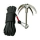 thumbnail image 3 of Juego de ganchos de garra resistentes con cable extendido para excursiones al aire libre Negro, 3 of 9