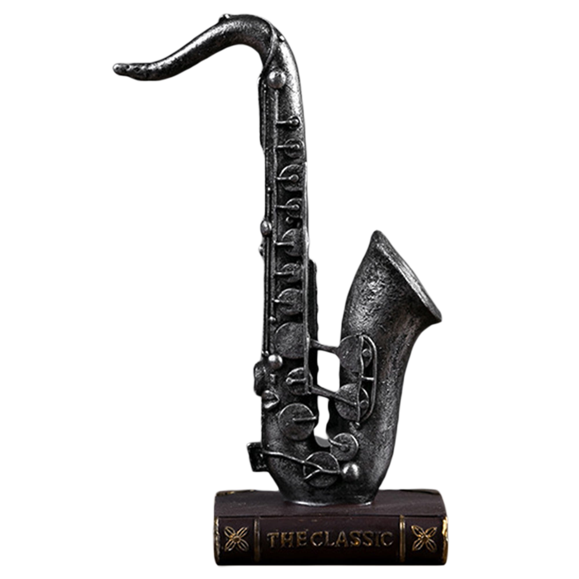 Standing Jazz Band Man Violinist Funky Home Ornament Resin 