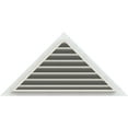 thumbnail image 4 of 56"W x 21"H Triangle Gable Vent (71 1/8"W x 26 5/8"H Frame Size) 9/12 Pitch: Primed, Functional, Rough Sawn Western Red Cedar Gable Vent w/ Brick Mould Face Frame, 4 of 12