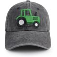thumbnail image 1 of Gorra de béisbol para niños tractor agrícola gorra de algodón ajustable para niños de 3 a 10 años uso diario y fotos, 1 of 6