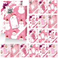 thumbnail image 1 of Estuches para tarjetas de regalo TecUnite, 30 unidades, color rosa, Navidad, 12 x 8 x 2 cm, 1 of 7