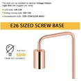 thumbnail image 7 of 2-piece bedroom bedside table lamp modern style rose gold base table lamp, 7 of 7