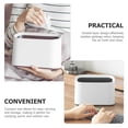 thumbnail image 2 of WRITWAA Office Wastebasket Sleek Shape Multi-functional Use Pp Material For Vanity Table 1Pcs, 2 of 7
