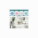 thumbnail image 5 of Protectores de desagüe para bañera y ducha con ventosas Los atrapapelos más fáciles Silicona suave, paquete de 4 flores Sincero Hogar, 5 of 8