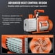 thumbnail image 2 of Bomba de vacío VEVOR 5 CFM de 2 etapas con paleta rotativa 1/2 HP para HVAC, 2 of 8