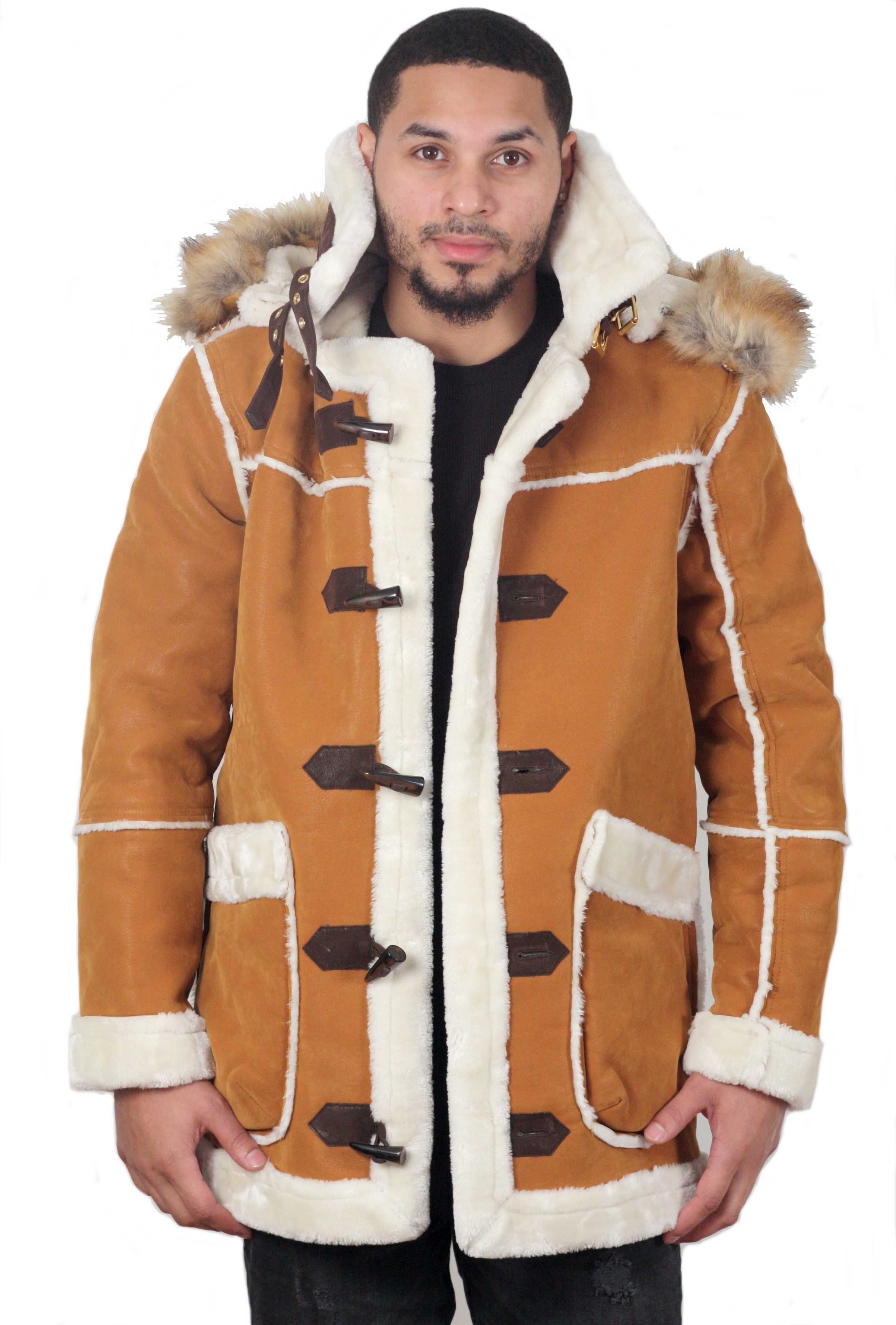 jordan craig shearling jacket mens
