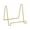 Gold, variant on 4" Silver Color Metal Square Wire Stand