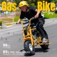 thumbnail image 6 of Pescroa 99cc Gas Powered Mini Dirt Bike, 21MPH Off-Road Motorcycle for Kids and Adults, Dual Disc Brakes, Rear Suspension, As Gifts for Kids, 6 of 8