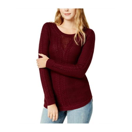 maison Jules Womens Cable Knit Sweater