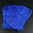 thumbnail image 2 of Sheer Organza Wine Bags 20pcs Sheer Organza Wine Bottle Cover Wrap Bags (Blue) Home Decoration, 2 of 6