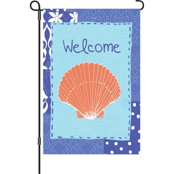 Premier Garden Size Flag - Coastal Shell