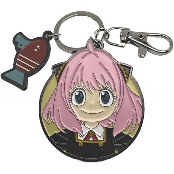 Key Chain - Spy X Family - Anya Forger Enamel Keychain