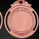 thumbnail image 5 of Medalla Juego de bronce Medallas de premio Aleación de zinc para competiciones Fiesta Oro Plata 3 piezas, 5 of 6