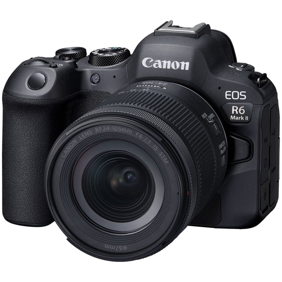 Canon R6 Mark II Full-Frame 24.2 MP Mirrorless Camera with 24-105mm IS STM Lens Kit (Sold without manufacturer warranty)