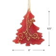 thumbnail image 5 of Roman 5" Cinnamon Scented Wax Christmas Ornament - Red, 5 of 5