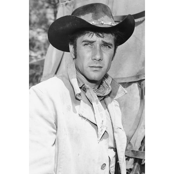 Robert Fuller Wagon Train 24X36 Poster