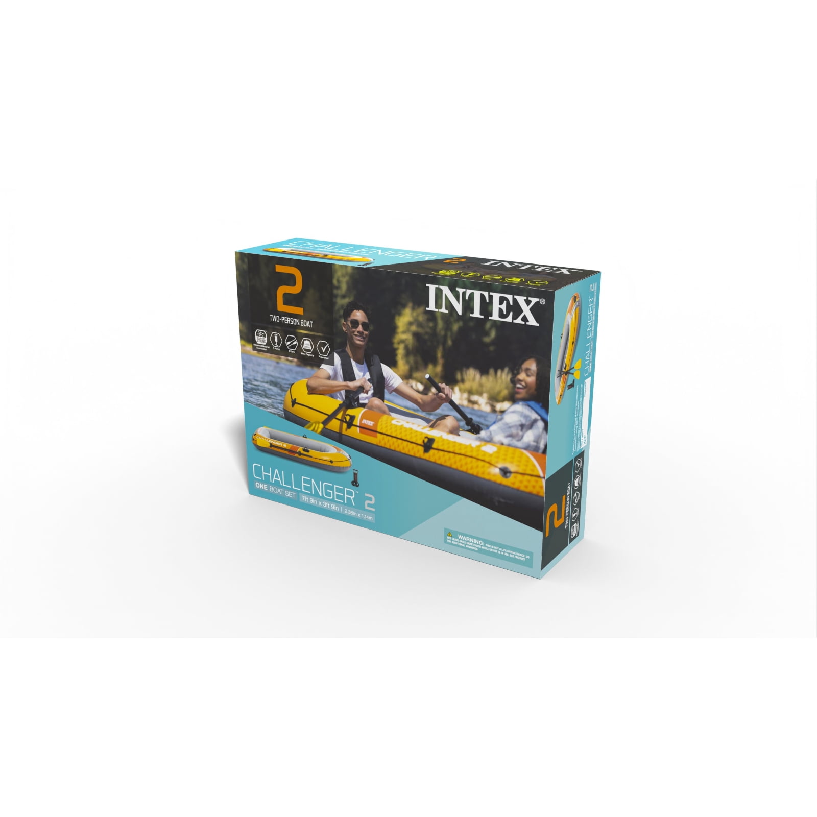 Intex Challenger 2 Boat Set