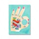 thumbnail image 1 of Pop abstracto divertido Tigre chica Boho Hippie arte de pared pintura en lienzo carteles nórdicos e impresiones imágenes de pared Decoración Para sala de estar de niños, 1 of 4