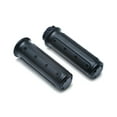 thumbnail image 2 of Kuryakyn Heavy Industry Grips, Cable Throttle, Satin Black, 2 of 2