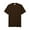 Brown, variant on Mens Heavyweight Super Max Crew Neck Solid Plain T-Shirts Big and Tall