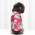 thumbnail image 3 of Zhuge Camiseta para perros y gatos, camisetas transpirables para mascotas, sudadera para cachorros, ropa para perros, prendas de vestir, abrigos para perros pequeños, medianos y gatos, M, A04, 3 of 4