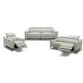 thumbnail image 2 of Divani Casa Eden Modern Leather Armchair w/ Electric Recliner in Gray, 2 of 2