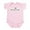 Petal Pink, variant on - I Love My Oma & Opa Infant Bodysuit - Baby Light Bodysuit, Size Newborn - 24 Months
