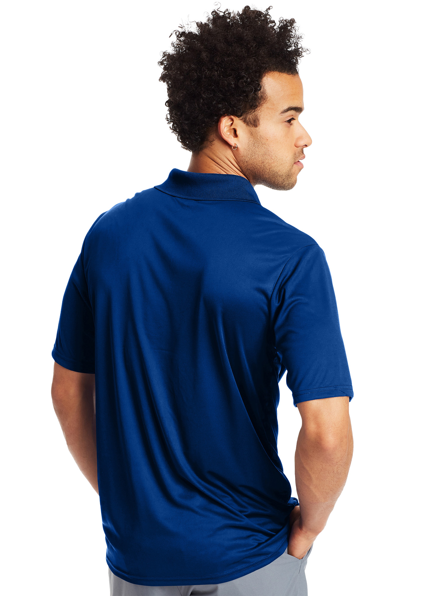 Hanes Sport Men's and Big Men's Cool Dri Performance Polo (40+ UPF), Up to Size 3XL - image 2 of 5