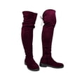 thumbnail image 3 of Bota larga para mujer, con tacon bajo modelo panther Nyxmart Bota Larga estilo maxibota / Mod. 619-PA, 3 of 3