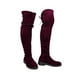 thumbnail image 3 of Bota larga para mujer, con tacon bajo modelo panther Nyxmart Bota Larga estilo maxibota / Mod. 619-PA, 3 of 3