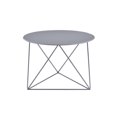 thumbnail image 2 of Light Gray Metal Table for Accent Chair / Adds Style to Seating, 2 of 5