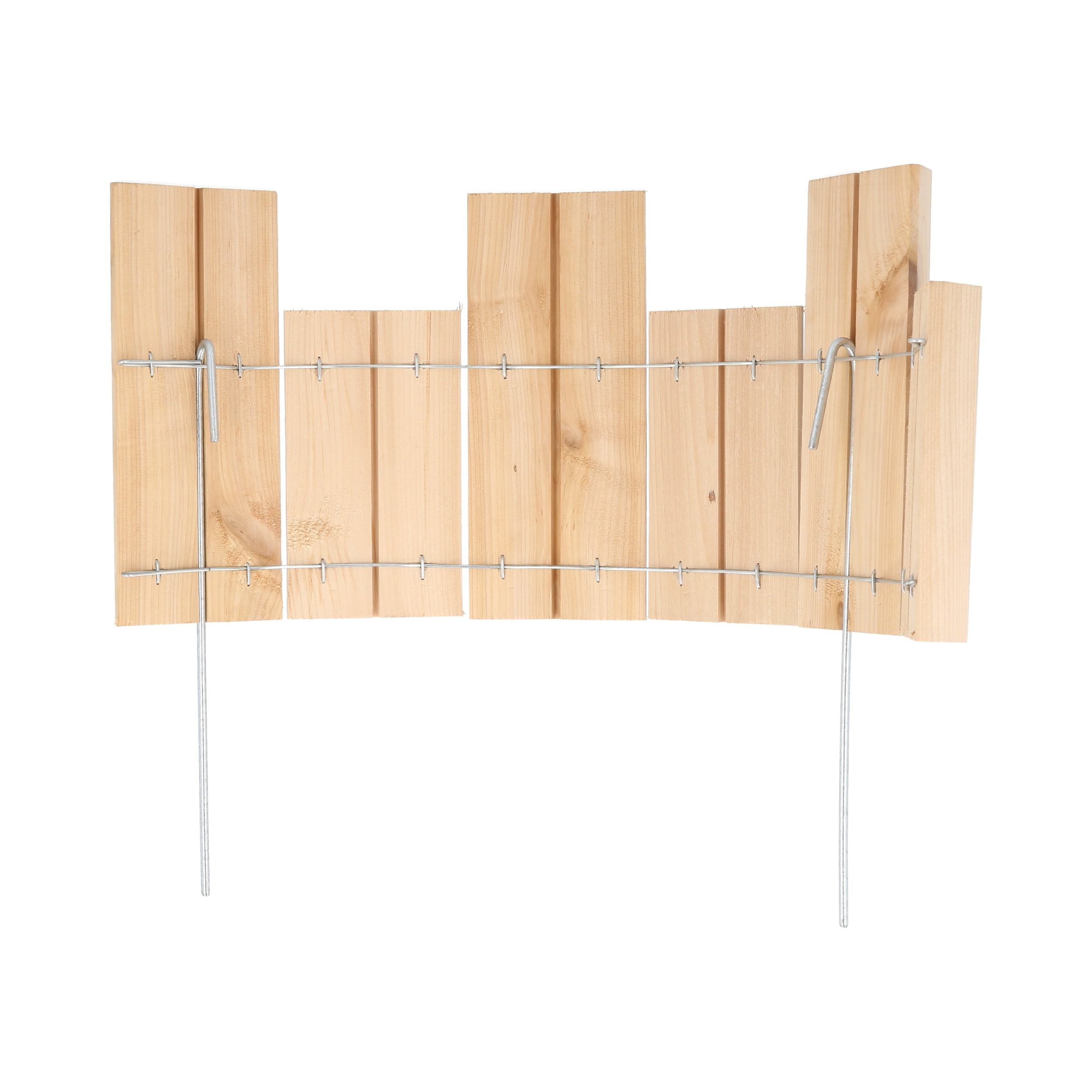 Greenes Fence Cedar Wood Landscape Edging, 18 in. W x 7 in. H x 1 in. D