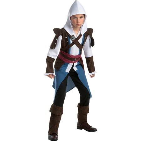 AFG Media Ltd Edward Halloween Costume for Boys, Assassin's Creed, with